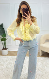 Blouse SURI - jaune