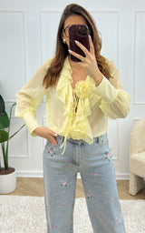 Blouse SURI - jaune