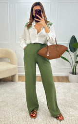 Pantalon JOE - kaki