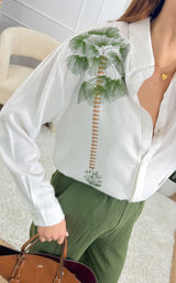Chemise PAALM -  blanche