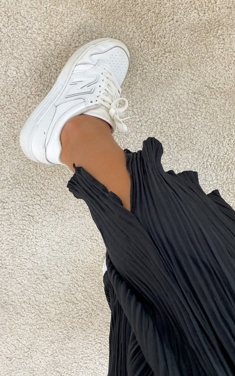 Pantalon fluide noir "Libbie"