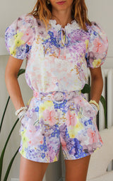 Blouse fleurie "Positano"