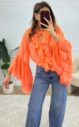 Blouse MAVEN - orange 🇮🇹