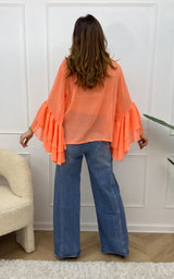 Blouse MAVEN - orange 🇮🇹