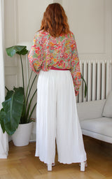Chemise fleurie "Ninon"