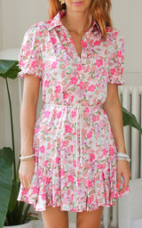 Robe fleurie "Amélia"