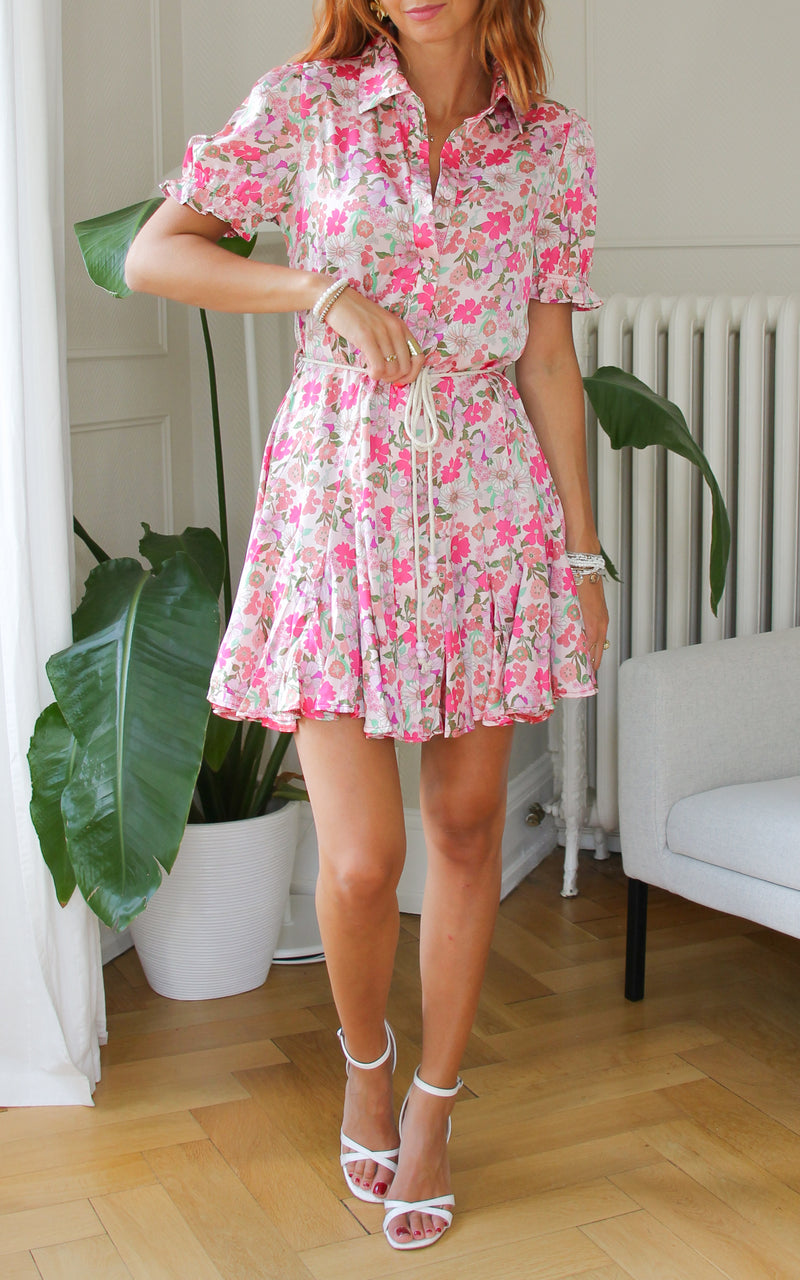 Robe fleurie "Amélia"
