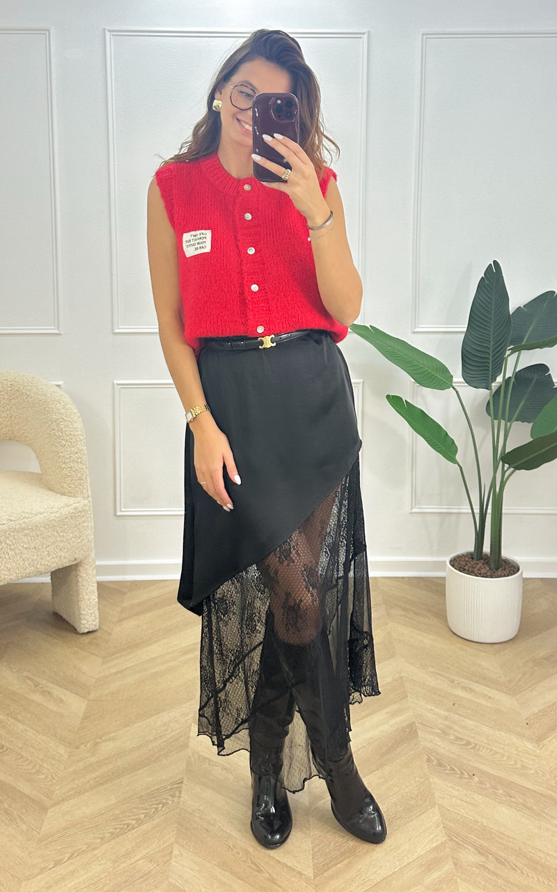 Gilet CELYA - rouge