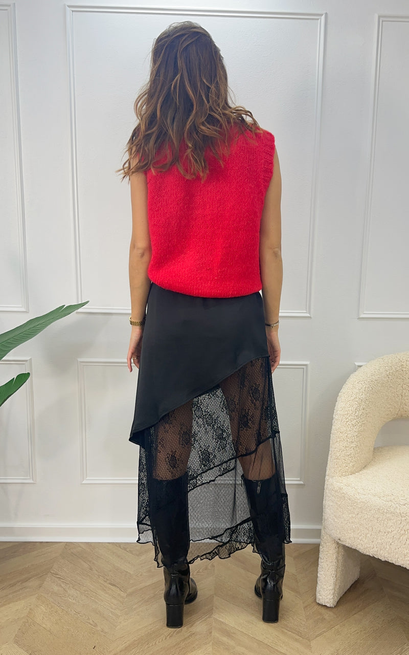 Gilet CELYA - rouge