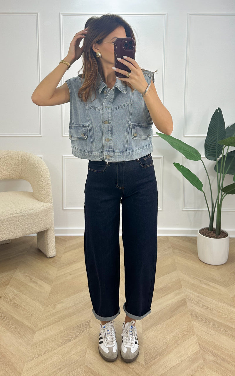Jeans LAZARE- bleu brut