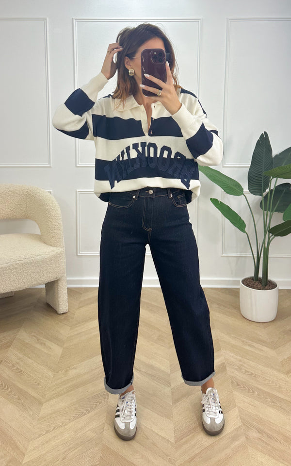 Jeans LAZARE- bleu brut