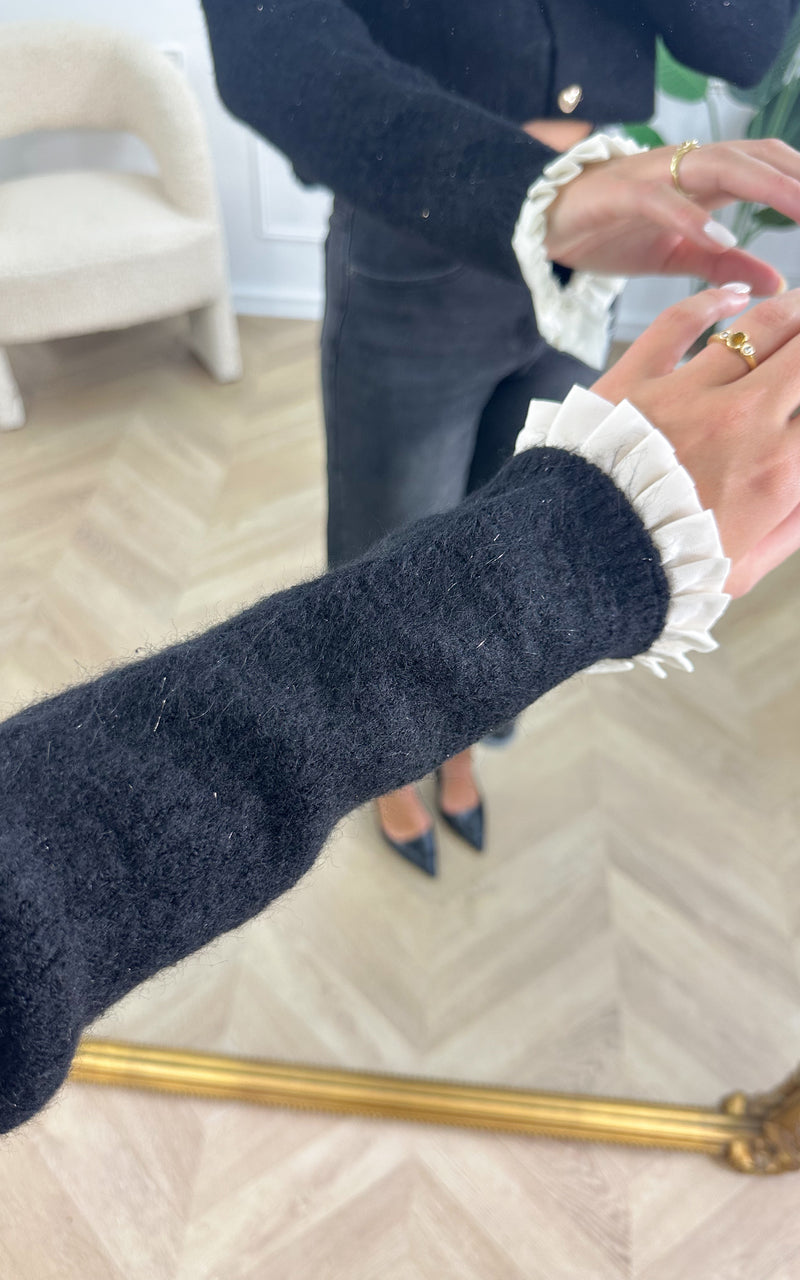 Gilet ZELINA - noir et blanc