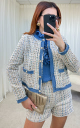 Veste tweed PERLINE