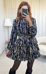 Robe motif reptile LEVANA