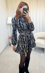 Robe motif reptile LEVANA