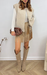 Gilet APERIL - beige 🇮🇹