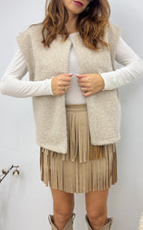 Gilet APERIL - beige 🇮🇹