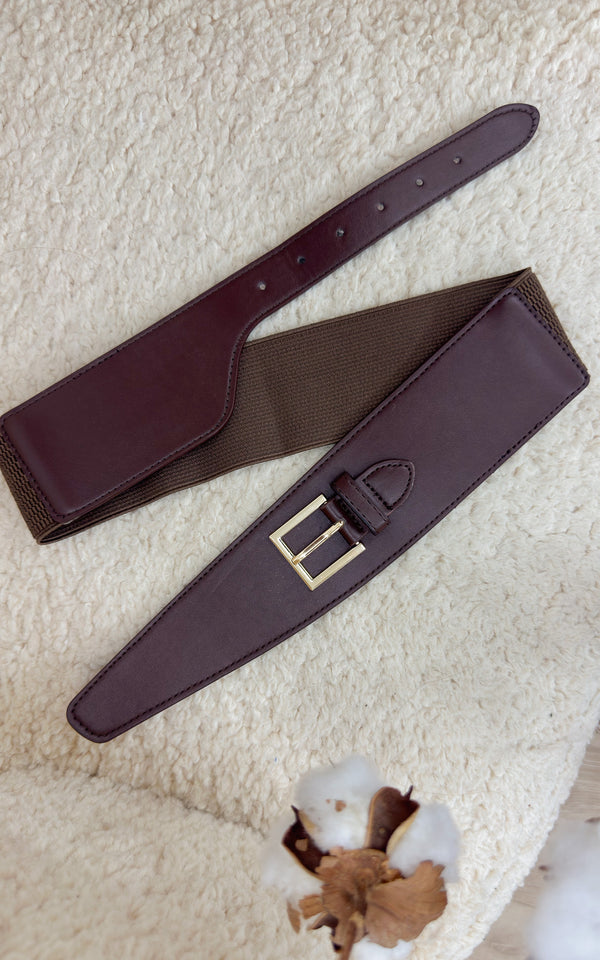 Ceinture STERIA - marron