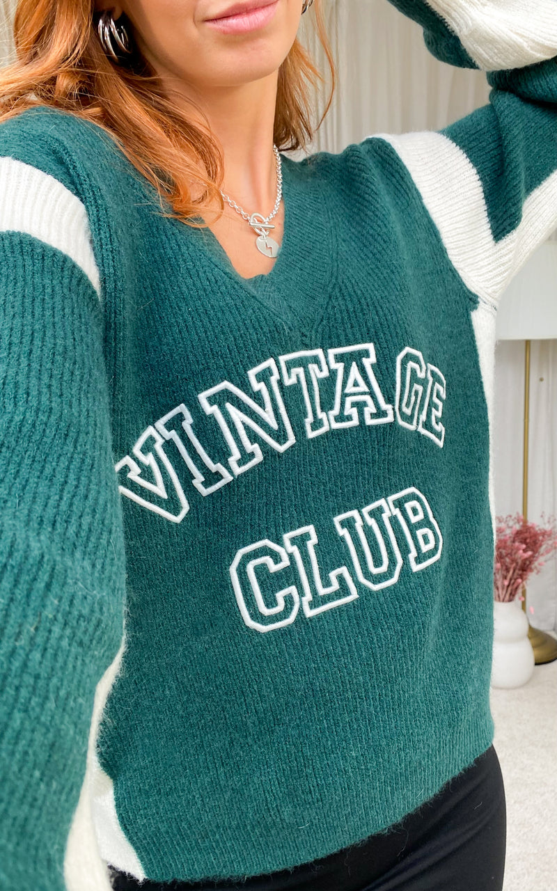 Pull vert sapin NATHEO