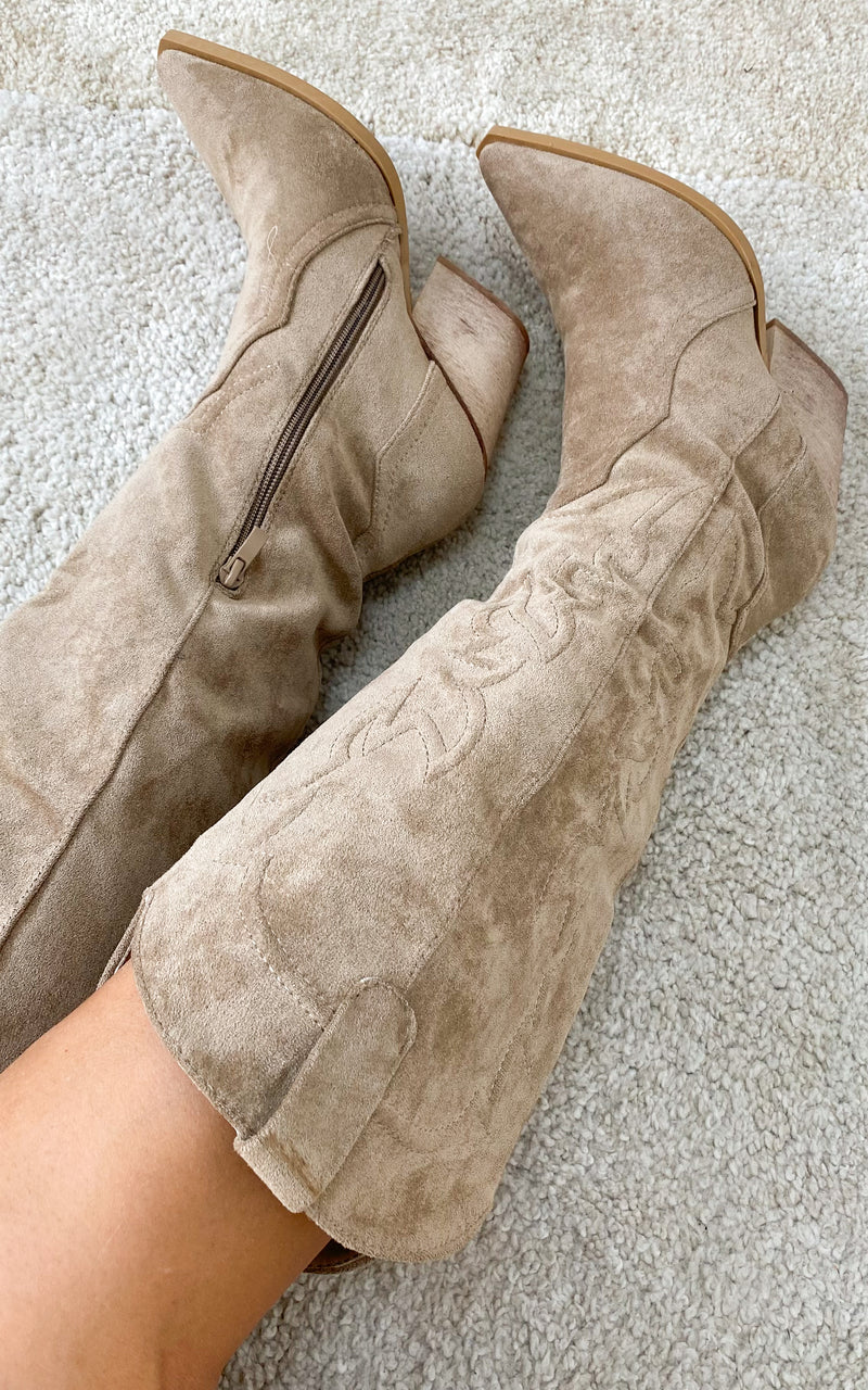 Santiag taupe ABRIEL
