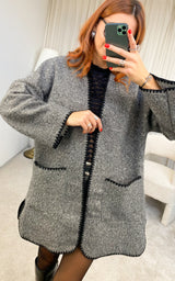 Gilet gris MASSIMO