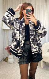Veste toile de Jouy ANGELO