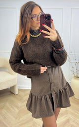 Pull ALPA - chocolat