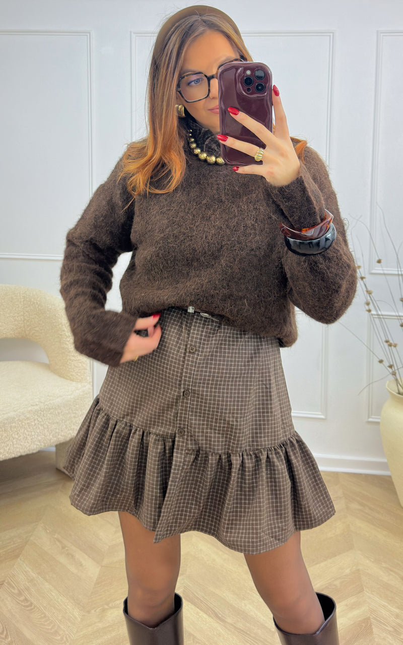Pull ALPA - chocolat