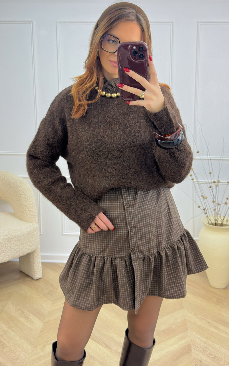 Pull ALPA - chocolat