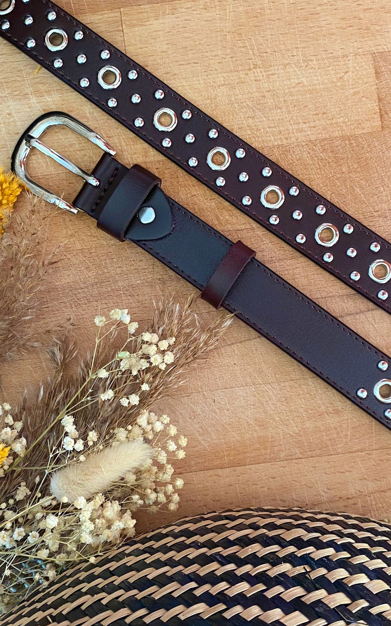 Ceinture brune "Sita"