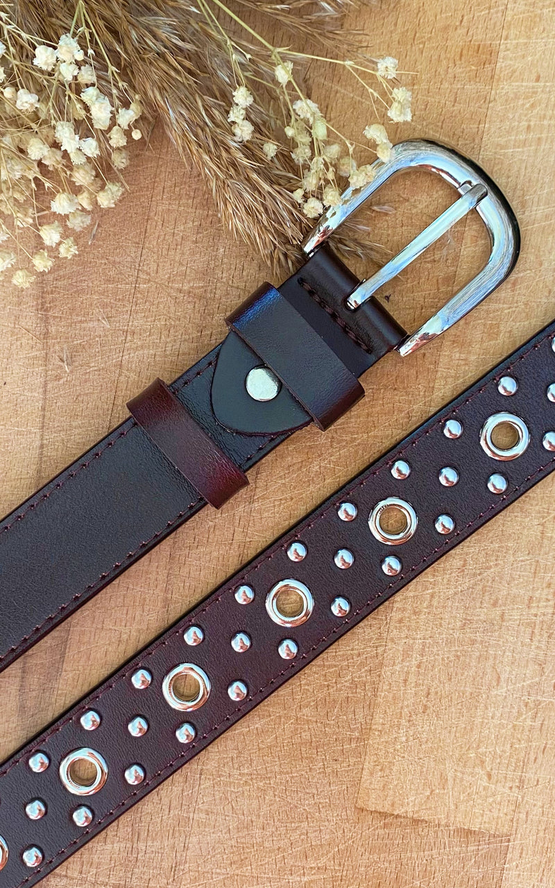 Ceinture brune "Sita"