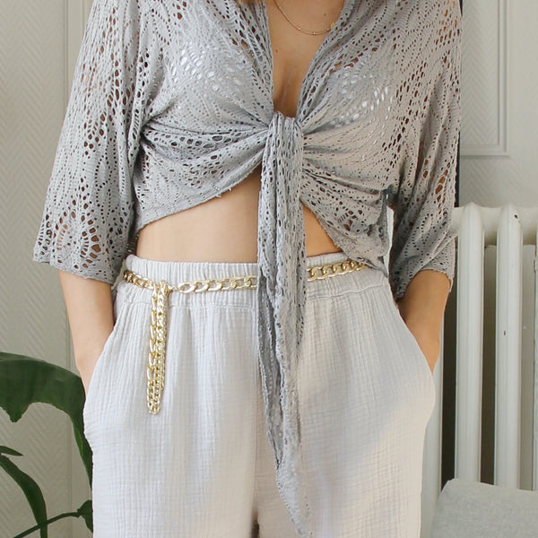 Joli Gilet Cache-cœur GODDESCLOTHES Taille L - Occasion En Très Bon état
